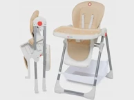 LIONELO Dječja hranilica/ležaljka Linn Plus, bež