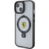 FERRARI Futrola Ring Stand 2023, za iPhone 15 Plus/14 Plus, MagSafe, crna