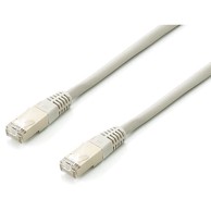 EQUIP Patch kabel Cat6A 10x/set S/FTP 2xRJ45, 0,50 m, sivi
