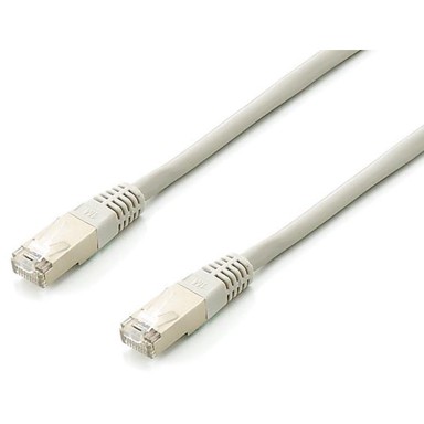 EQUIP Patch kabel Cat6A 10x/set S/FTP 2xRJ45, 0,50 m, sivi