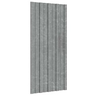 Krovni panel, 12 kom, 100 x 45 cm, srebrni