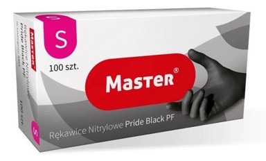 MASTER Nitrilne rukavice Pride, GU4863, veličina S, crna