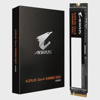 GIGABYTE SSD disk AORUS Gen4 5000E, 500GB, PCIe 4.0, M.2 NVMe