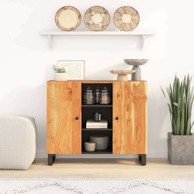 Komoda s 2 vrata 90x33x75 cm od drva bagrema
