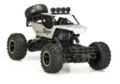 Auto na daljinsko upravljanje Rock Crawler, 1:12, srebrni