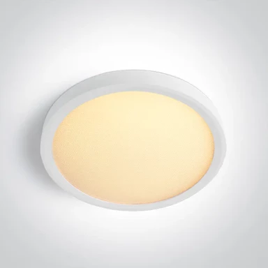 Tanka okrugla LED plafonjera, DM62020BU/W/V, 18 W, CCT, UGR19, 230 V, bijela