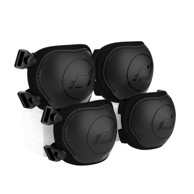 SCOOT&RIDE Štitnici XXS, crno/sivi