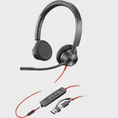 POLY Slušalice Blackwire 3325, crne