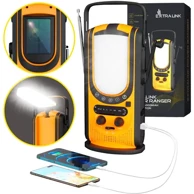 EXTRALINK Powerbank Power Ranger EPS-6000, 6. 000 mAh, FM radio, LED svjetlo, dinamometar, solarni panel