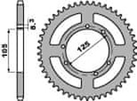 PBR Stražnji lančanik JTR1134 54T za Derbi Senda 125, čelični