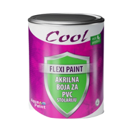 COOL FLEXI PAINT Boja za PVC stolariju 0.65 L, bijela RAL 9010