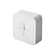 YAMAZAKI Bijeli plastičan samoljepljiv držač za kuhinjske ručnike Film Hook