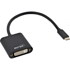 INLINE USB-C na DVI-D adapter kabel 0,2 m, crni