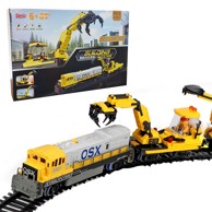 Vlak set slagalica od kocki, 210 komada