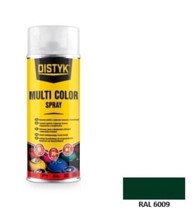 DISTYK Sprej boja MULTI COLOR RAL 6009, 400 ml, jela zelena