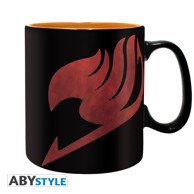 ABYSTYLE Šalica Fairy Tail Lucy, Natsu & Emblem, 460ml