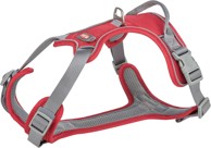 TRIXIE Oprsnica za pse PREMIUM ACTIVE M 49-69 cm/20 mm crvena