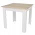 Set stol i stolice, 80 x 80 cm, 4 stolice MARK, siva