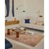 KAVE HOME Stolić za kavu Adularia 60x140 cm stakleni