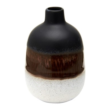 SASS & BELLE Vaza crno-bijela Bohemian Home Mojave