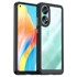 Hibridna maskica za Oppo A58 4G Fusion, prozirna / crna