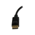STARTECH Adapter kabel DisplayPort na HDMI 0,21 m, crni