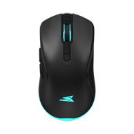 BARACUDA Gaming miš BGM-121 Turtle, crni, 3200 DPI