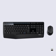 LOGITECH Tipkovnica + miš MK345 Wireless Combo, crna, bežična