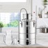 VEVOR Destilator vode za eterična ulja 49 l 424x424x84 cm, srebrna