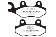 EBC Kočione pločice FA135R, set za 1 disk