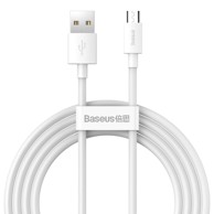 BASEUS USB kabel - Micro USB, 2,1 A, 150 cm