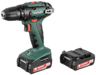 METABO Akumulatorska bušilica-odvijač BS 14,4V uključujući 2x bateriju, kofer