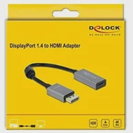 DELOCK Adapter DisplayPort 1.4 na HDMI 4K 60Hz  