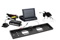 AMIO Set parkirnih senzora s TFT zaslonom i HD-402 LED kamerom, bijeli