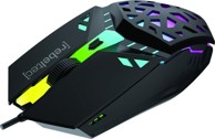 SHARK Gaming miš, USB, 1.8 m, crni