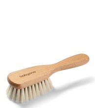 BABYONO Drvena četka za kosu s prirodnim vlaknima