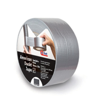 FOST Ljepljiva traka American Duckt Tape, crni, 50mm/10m