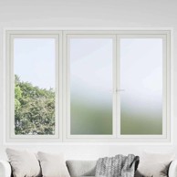 Samoljepljiva folija za staklo, Frosted, 90 x 2000 cm, PVC, siva