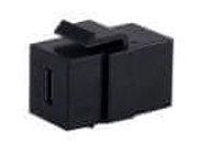 MICROCONNECT Keystone USB-C, ženski-ženski