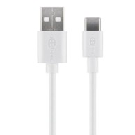 GOOBAY Kabel USB-C , 1 M, bijeli