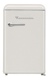 RAVANSON Retro hladnjak s ledenicom LKK-120RC, 118 l, crveni