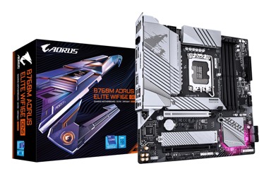 GIGABYTE Matična ploča B760M AORUS ELITE WIFI6E GEN5, LGA1700, DDR5, B760, micro ATX