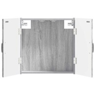 Kabinet za mete HAARLEM, siva sonoma, 52,5 × 10,5 × 53,5 cm