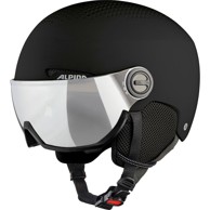 ALPINA Zimska kaciga Arber Visor Q Lite 54-58, mat crna