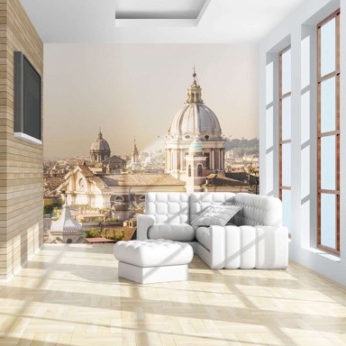 Foto tapeta Rome bird's eye view 400x309