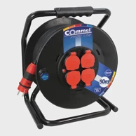 COMMEL 0912 kabelska motalica na pvc bubnju 300 mm, monofazna, 16 a 230 v ~ 3500 w ip44