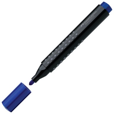 FABER-CASTELL Marker permanentni 1-3mm okrugli vrh Grip 2001 150451 plavi