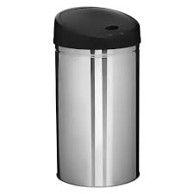 FIVE Kanta za smeće 42L senzor d. 32.5x62 cm inox ABS srebrna