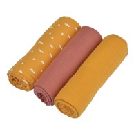 BEBE DOUCEUR Pelene u setu 3 kom od muslina