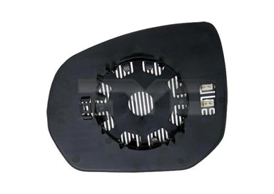 TYC Ogledalo retrovizora Citroen C4 Picasso, plavo, lijevo, grijano